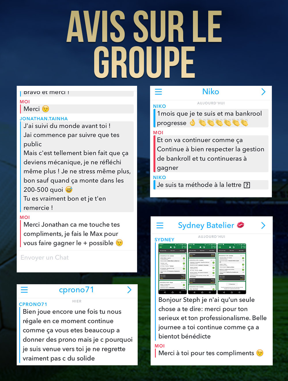 avis membres