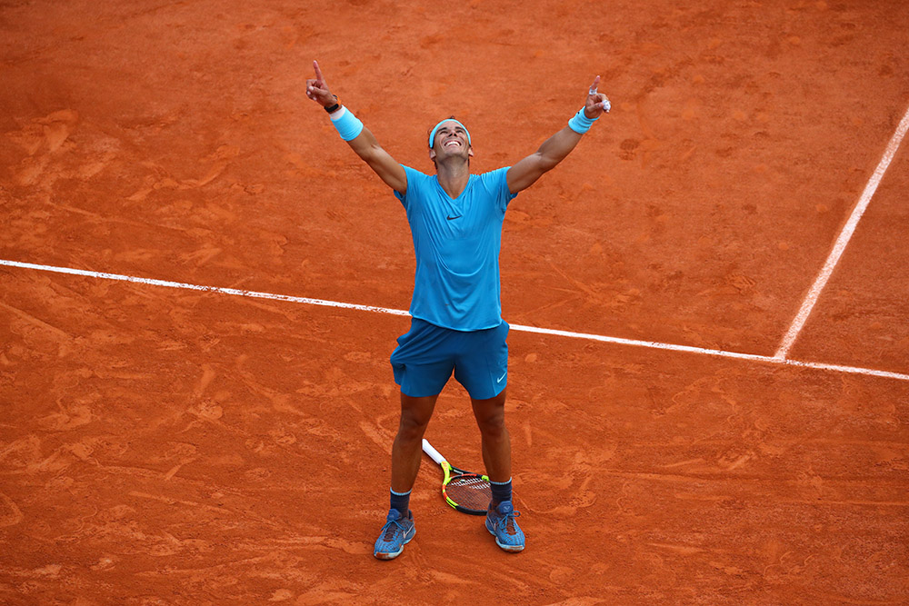 Rafael Nadal le roi de Roland Garros