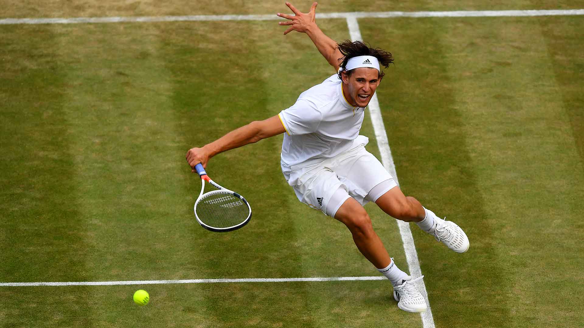 Dominic Thiem à Wimbledon