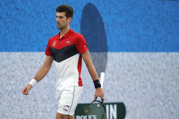 Novak à l'open d'australie